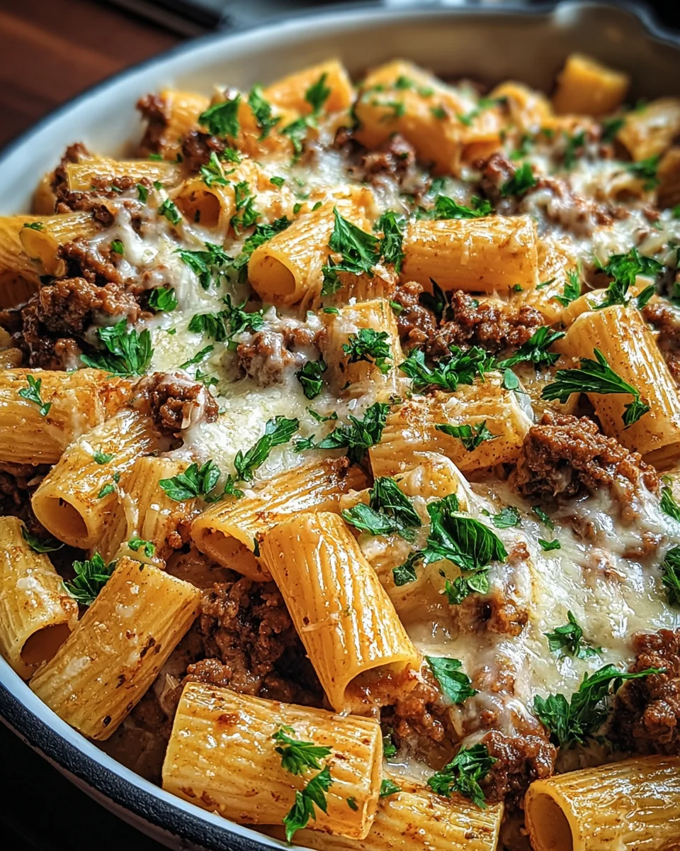 Creamy Parmesan Beef Rigatoni 20 Creamy Parmesan Beef Rigatoni