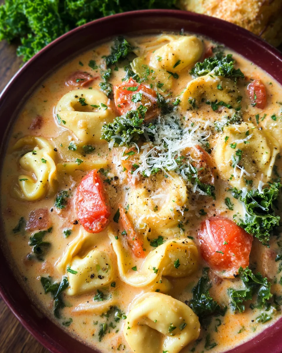 Creamy Tuscan Tortellini Soup 26 Creamy Tuscan Tortellini Soup