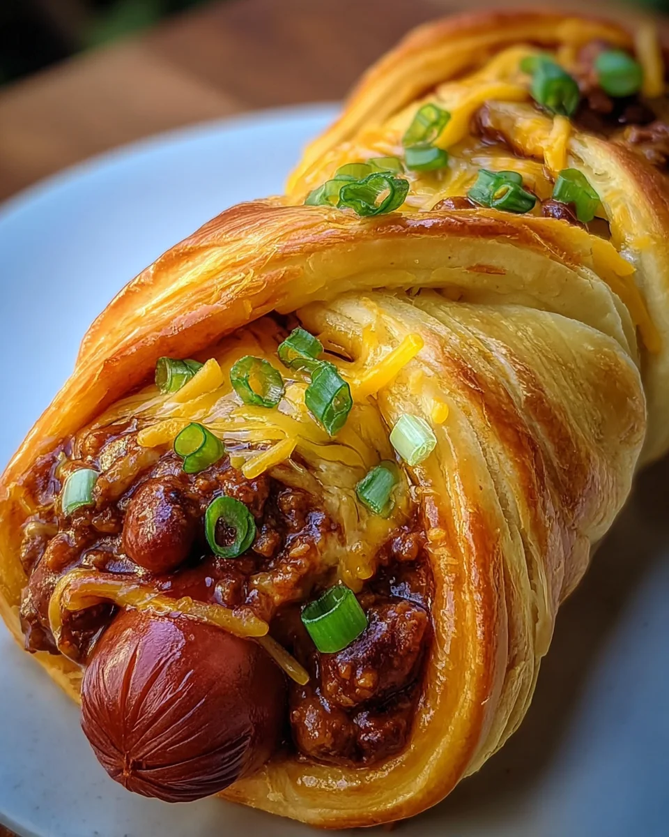 Crescent Roll Chili Dog Delight 20 Crescent