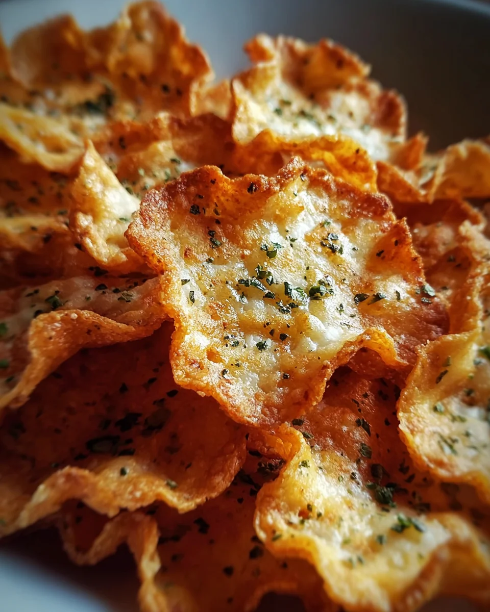 Crispy Cottage Cheese Chips 19 Crispy