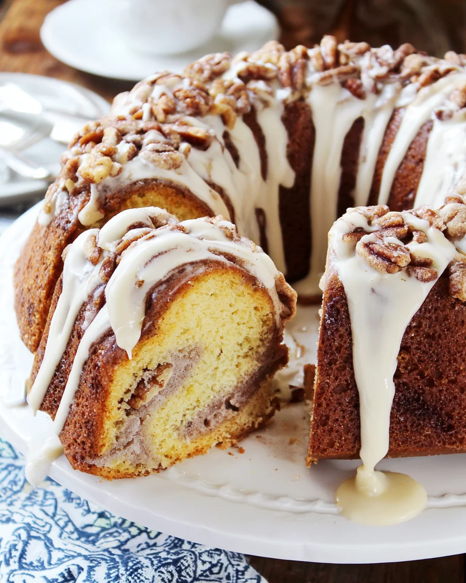 Easy Cinnamon Roll Bundt Cake 23 Easy