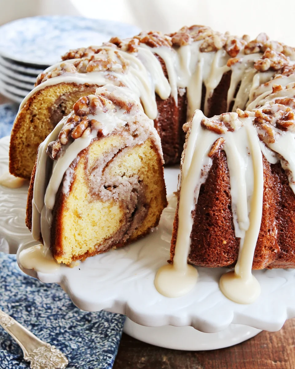 Easy Cinnamon Roll Bundt Cake 24 Easy