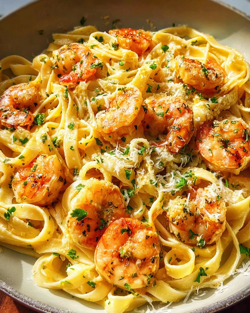 Garlic Butter Shrimp Pasta 20 Garlic