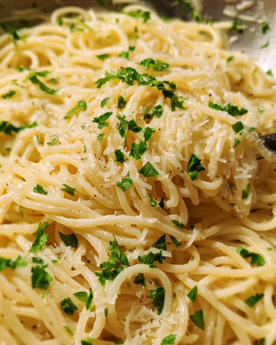 Garlic Parmesan Pasta (One Pot!)
