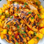 Grilled Mango Pineapple Chicken 18 Grilled Mango Pineapple Chicken
