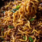 Ground Beef Mongolian Noodles 22 Ground Beef Mongolian Noodles