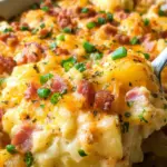 Ham & Bacon Cheesy Potatoes 23 Ham & Bacon Cheesy Potatoes