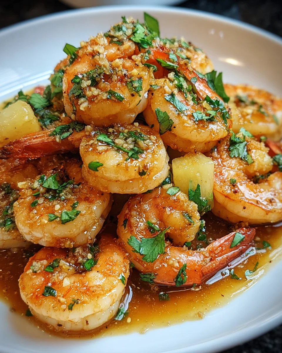 Hawaiian Garlic Shrimp 22 Hawaiian