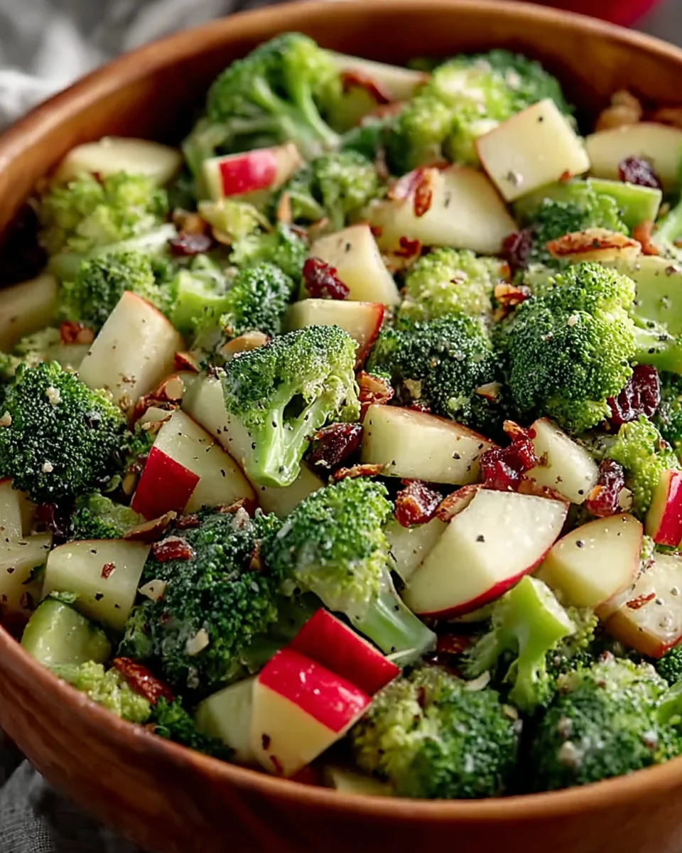 Honeycrisp Apple Broccoli Salad