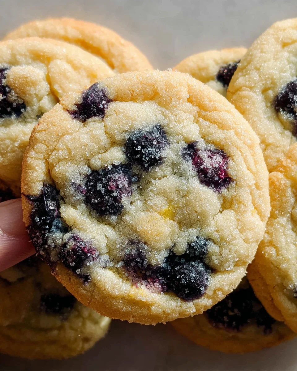 Lemon Blueberry Cookies Recipe 25 Lemon