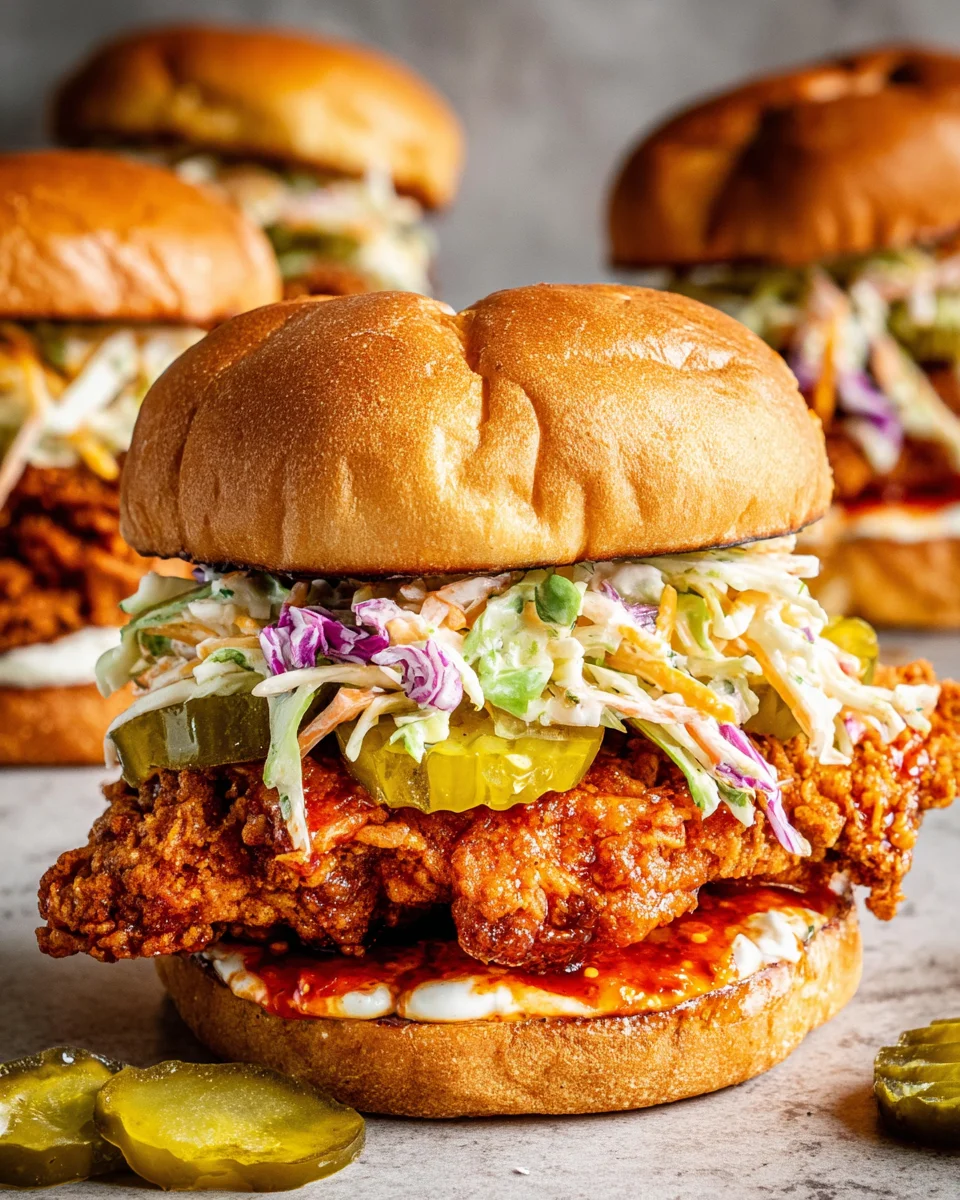 Nashville Hot Chicken Sandwiches 27 Nashville