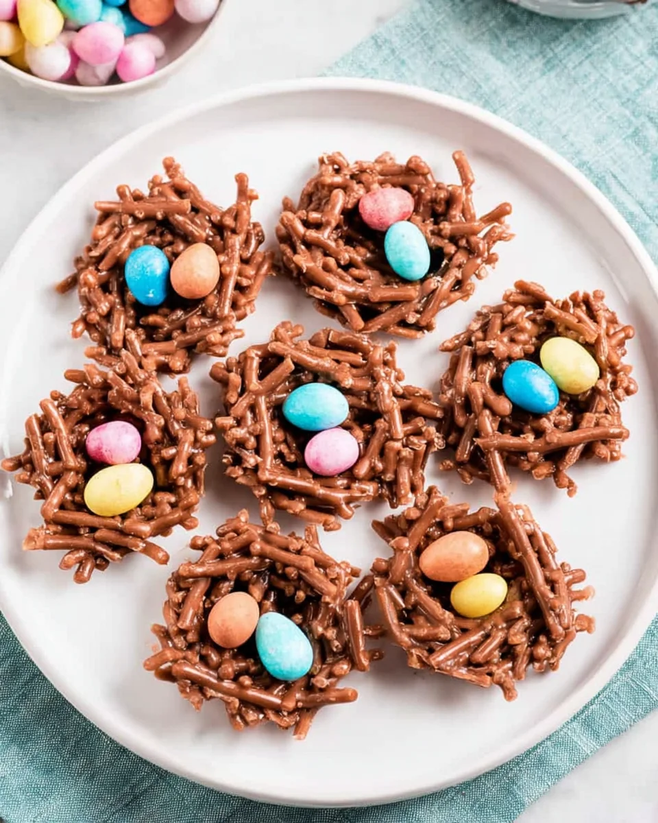 No-Bake Chocolate Bird Nests 16 No-Bake
