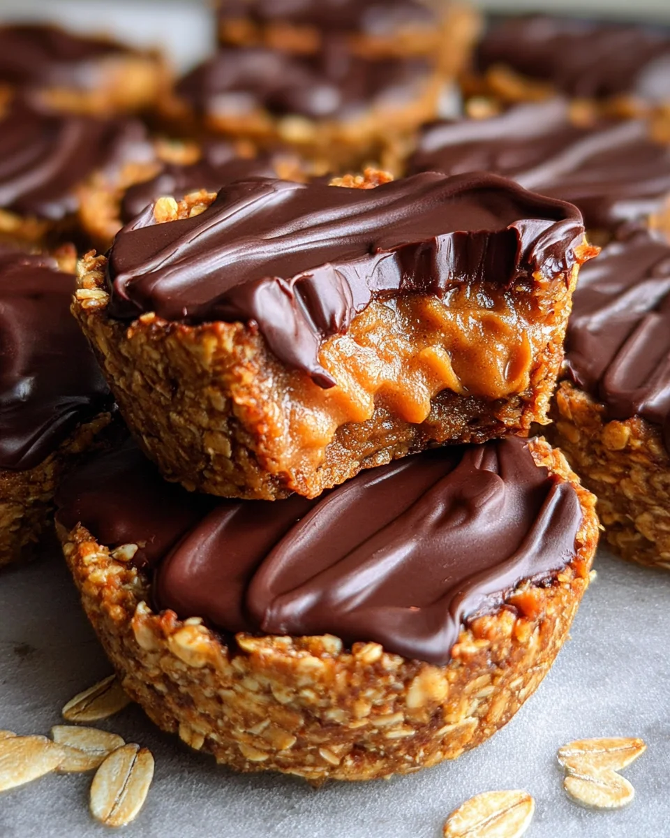 No-Bake Peanut Butter Oat Cups 3 No-Bake Peanut Butter Oat Cups