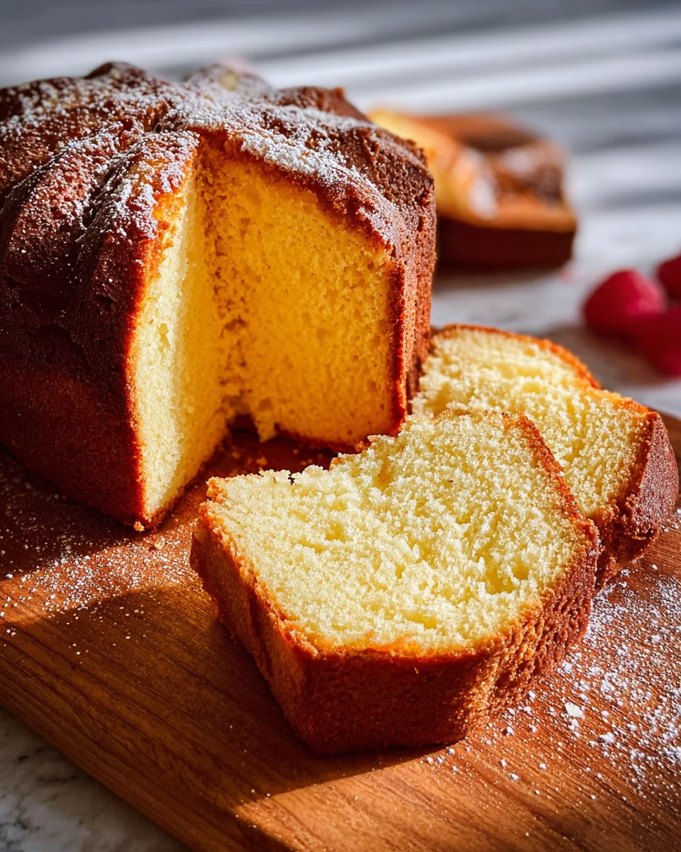 Old Fashioned Pound Cake 15 Old