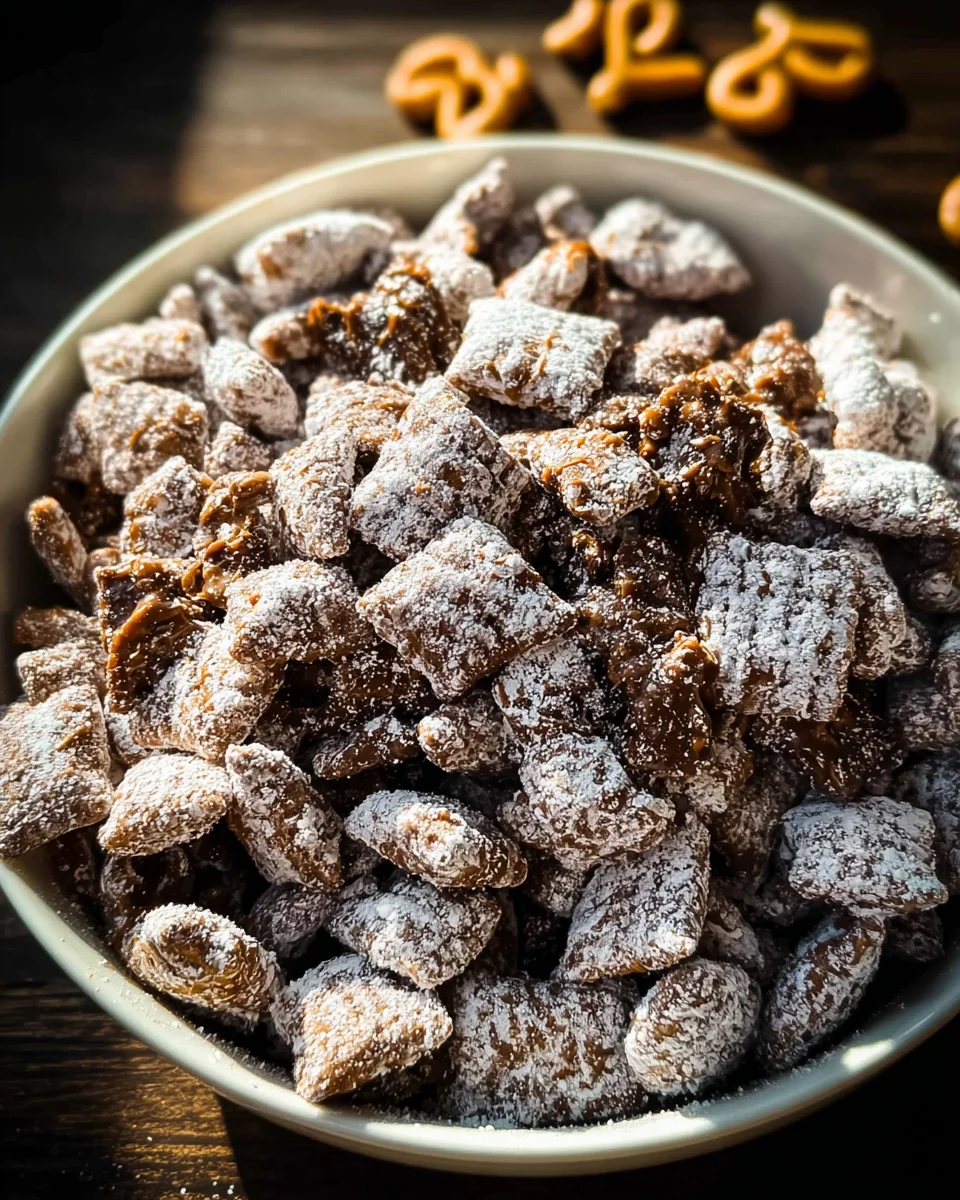 Puppy Chow Recipe (Muddy Buddies)