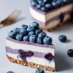 Raw Vegan Blueberry Cheesecake