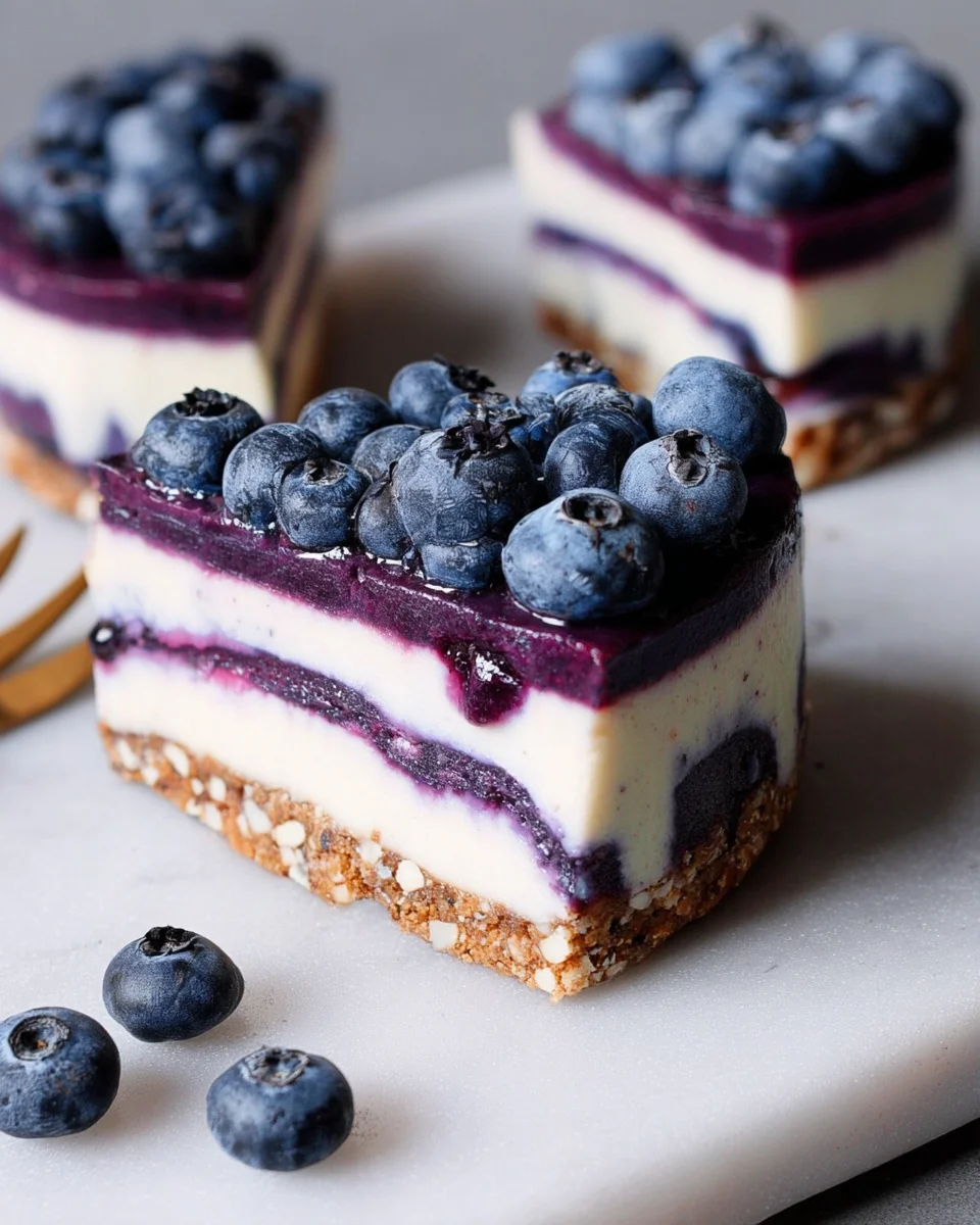 Raw Vegan Blueberry Cheesecake 21 Raw