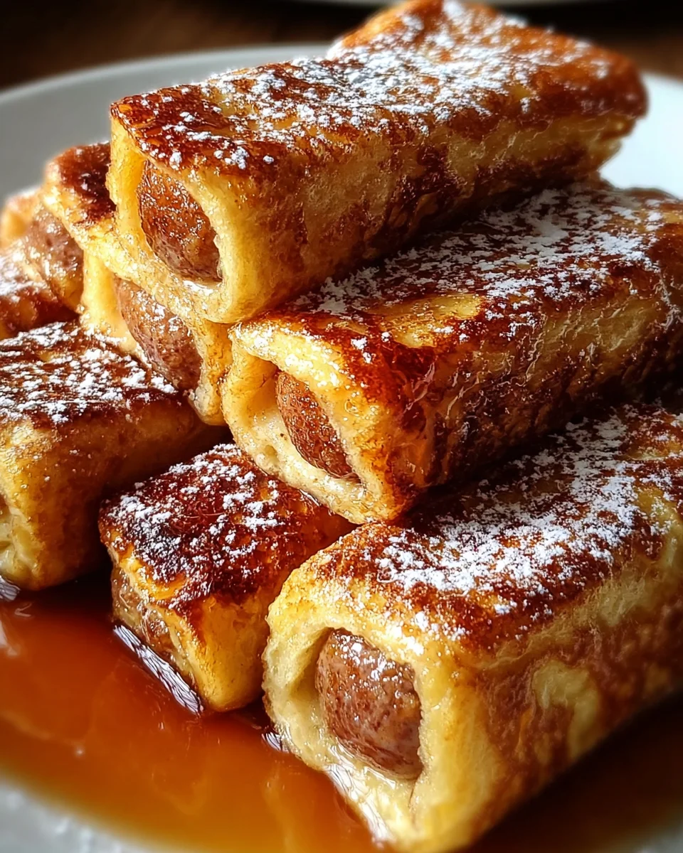 Sausage French Toast Roll-Ups Recipe 20 Sausage
