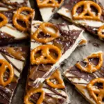 Sea Salt Caramel Pretzel Bark