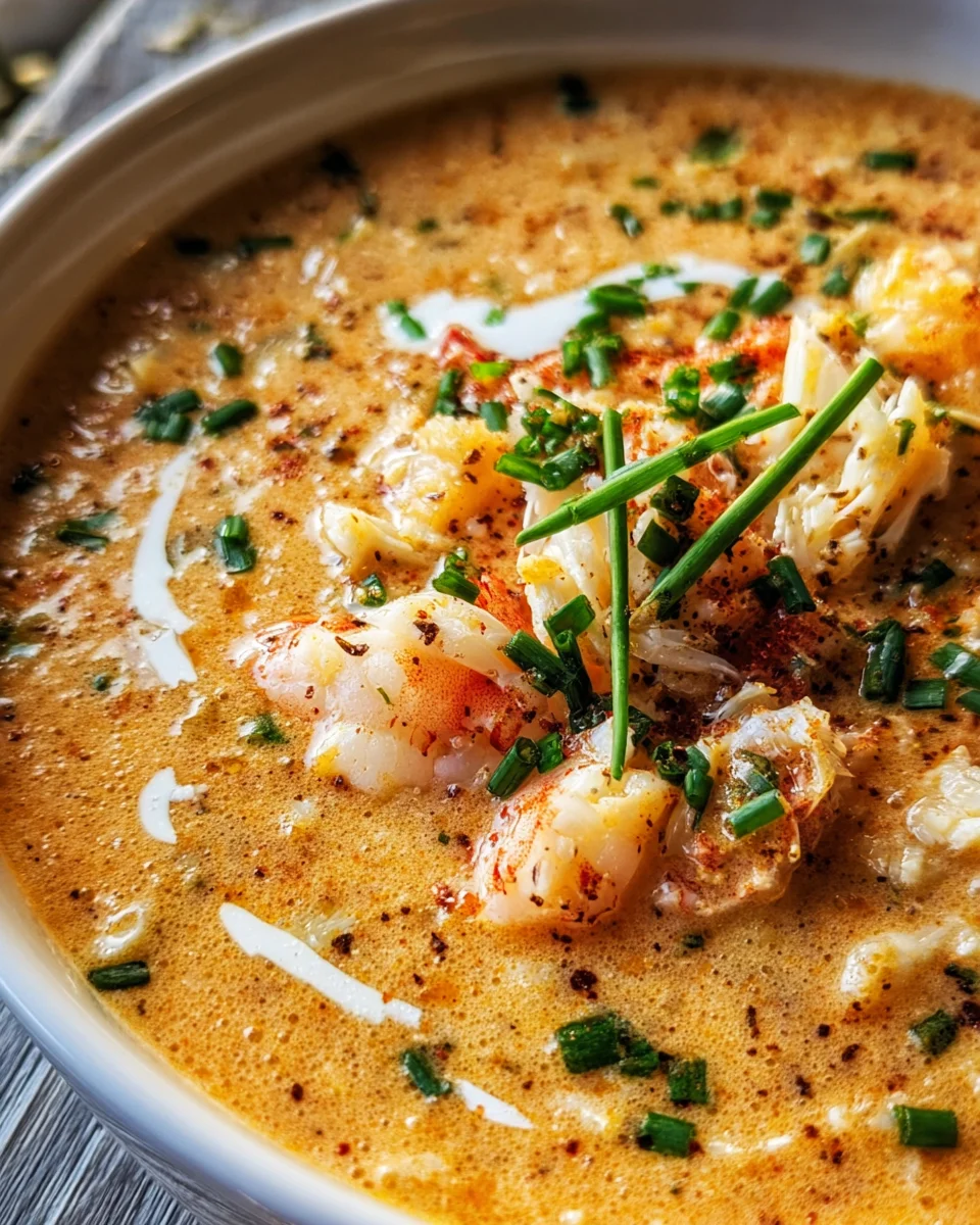 Seafood Bisque 36 Seafood