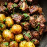 Slow Cooker Garlic Butter Beef Bites & Potatoes 30 Slow Cooker Garlic Butter Beef Bites & Potatoes