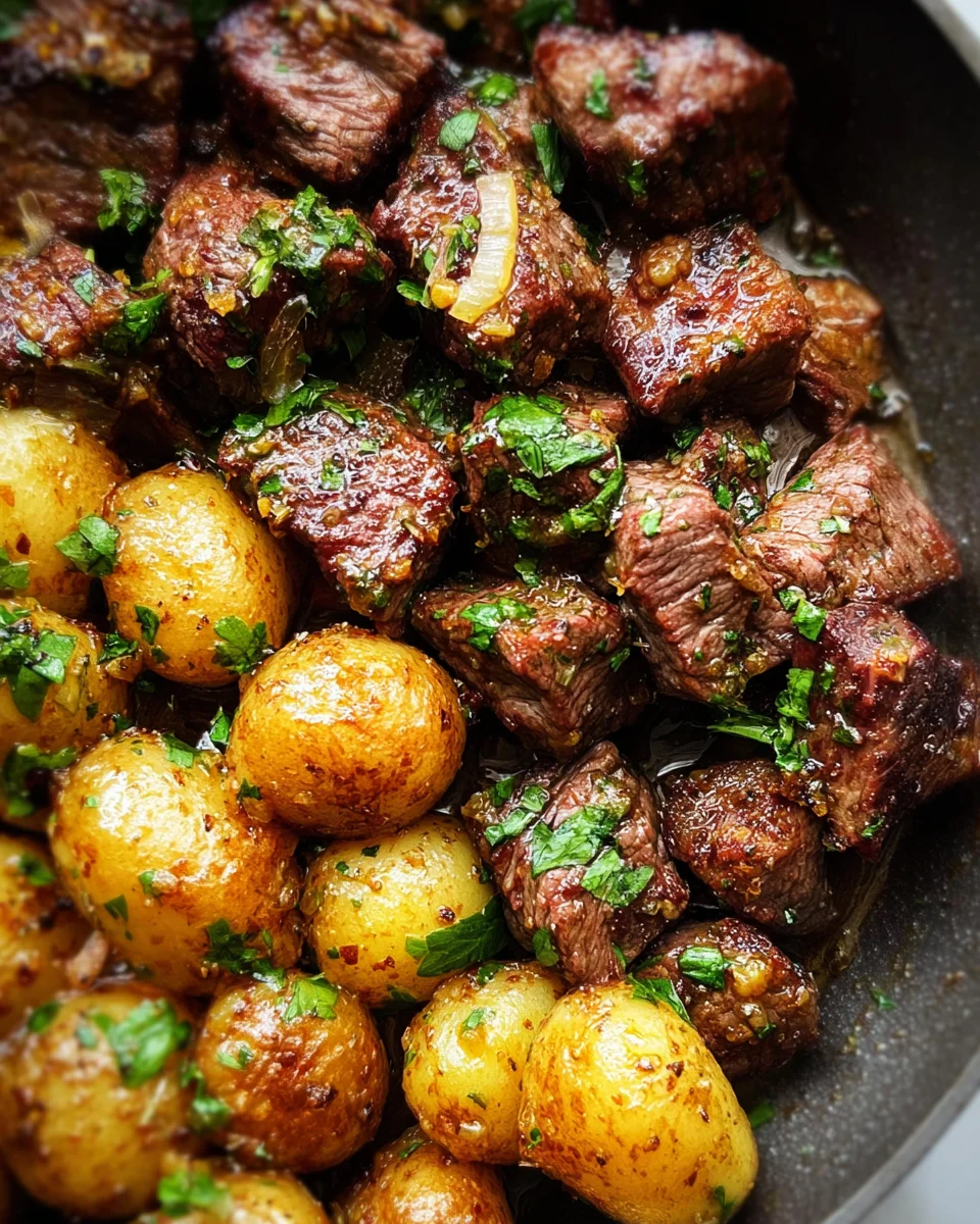 Slow Cooker Garlic Butter Beef Bites & Potatoes 23 Slow Cooker Garlic Butter Beef Bites & Potatoes