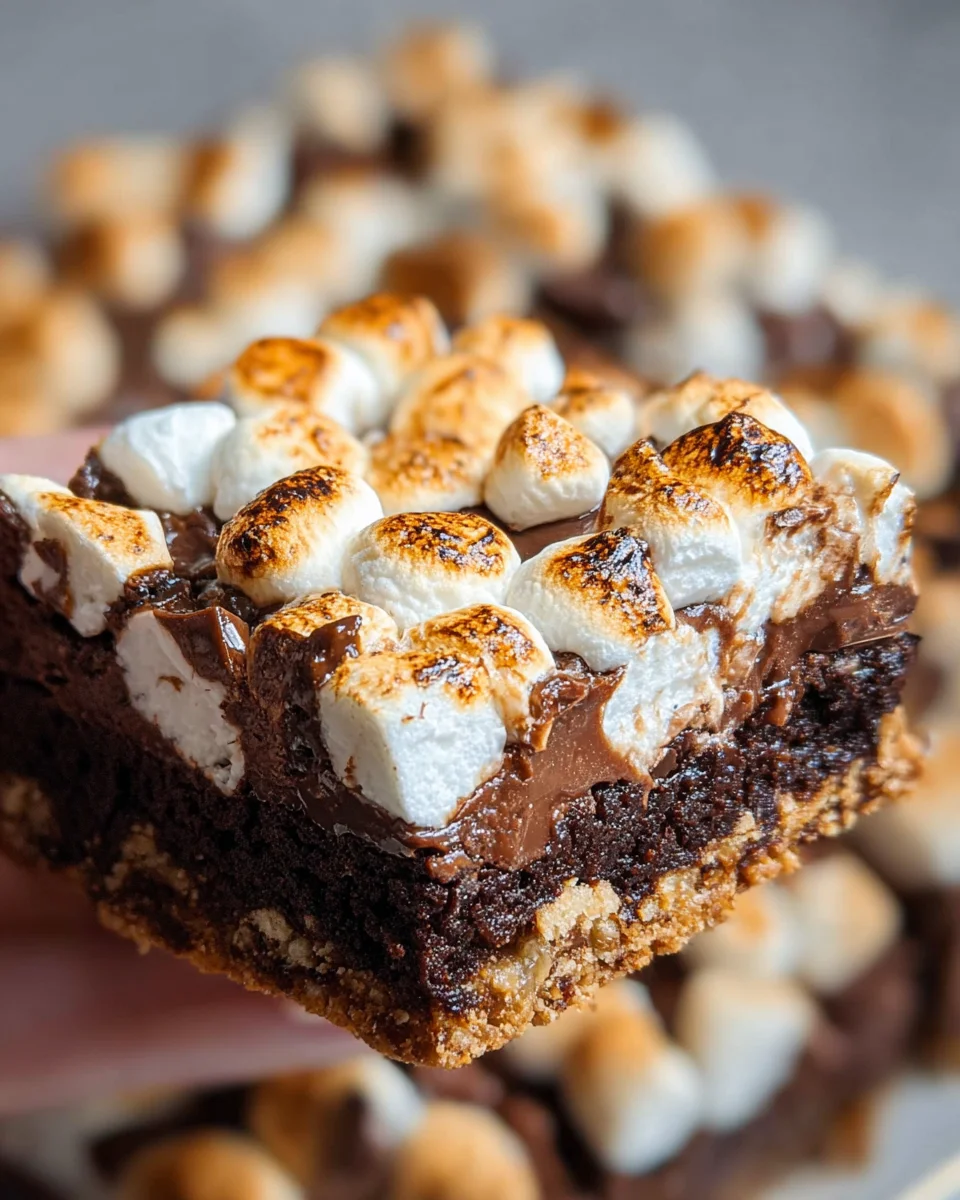 S'mores Brownies Recipe 28 S'mores Brownies Recipe