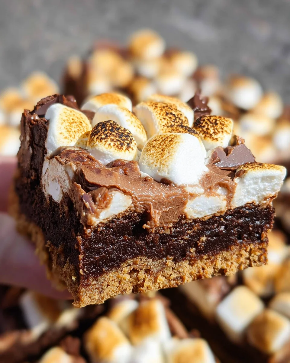 S'mores Brownies Recipe 22 Smores Brownies Recipe 2