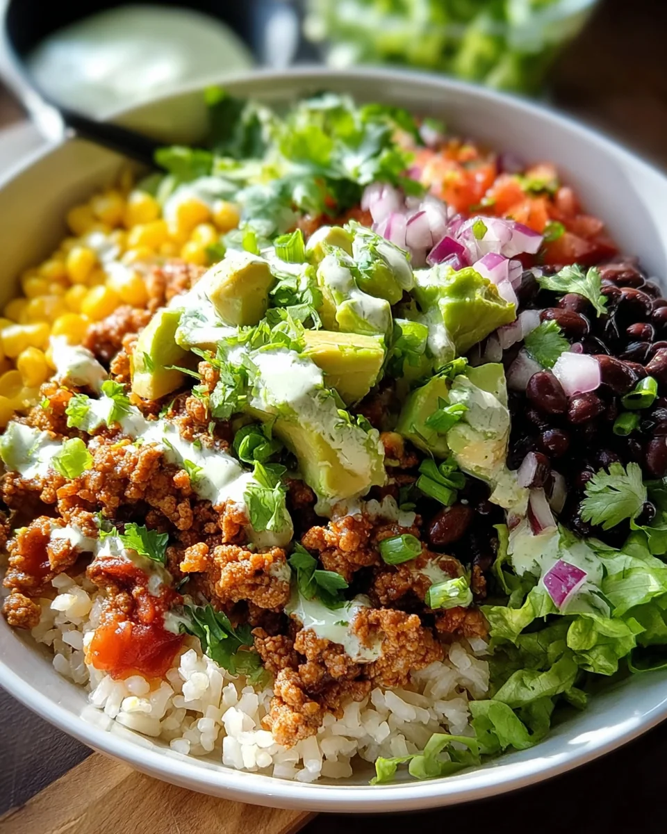 Taco Lunch Bowls 38 Taco