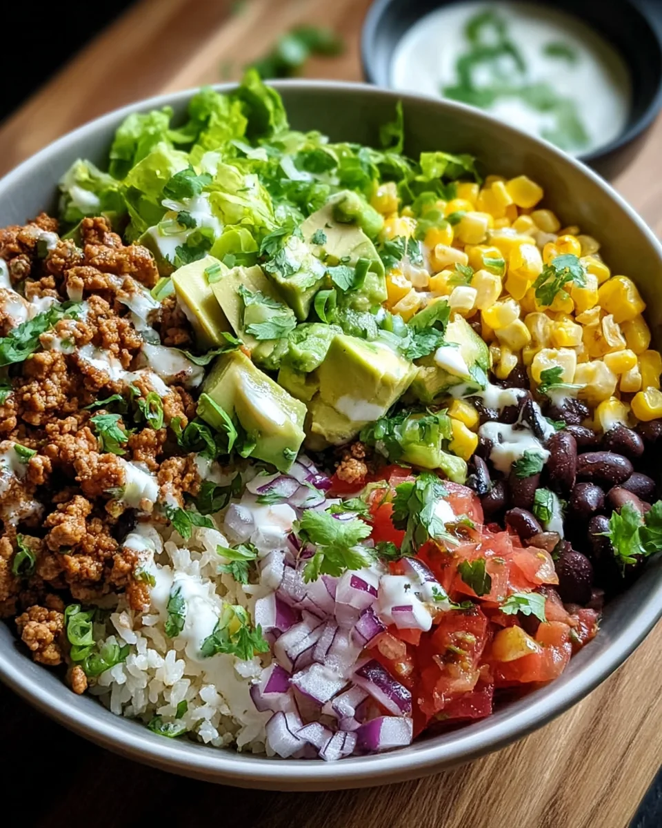 Taco Lunch Bowls 39 Taco