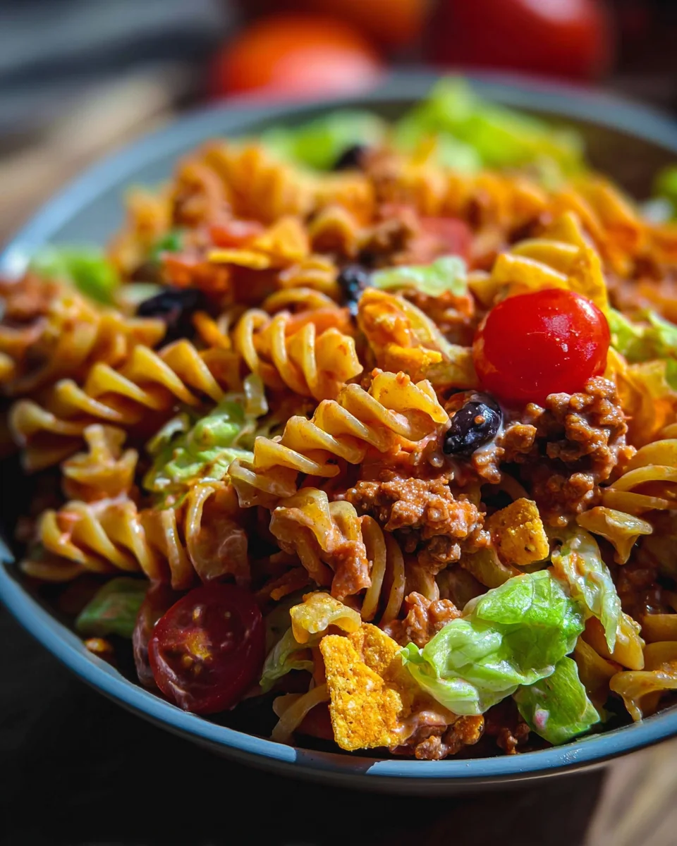 Taco Pasta Salad 17 Taco