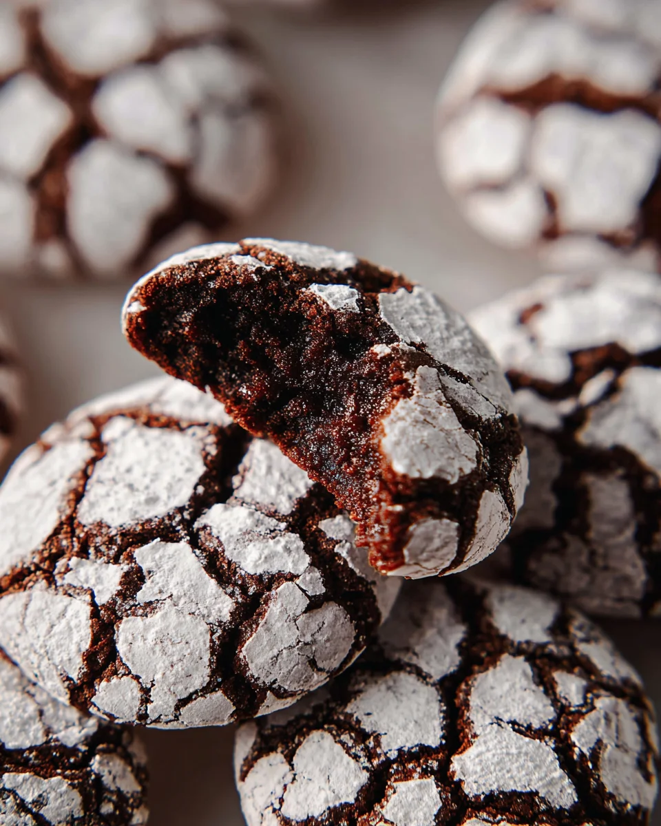 The BEST Chocolate Crinkle Cookies Recipe 29 The BEST Chocolate Crinkle Cookies Recipe
