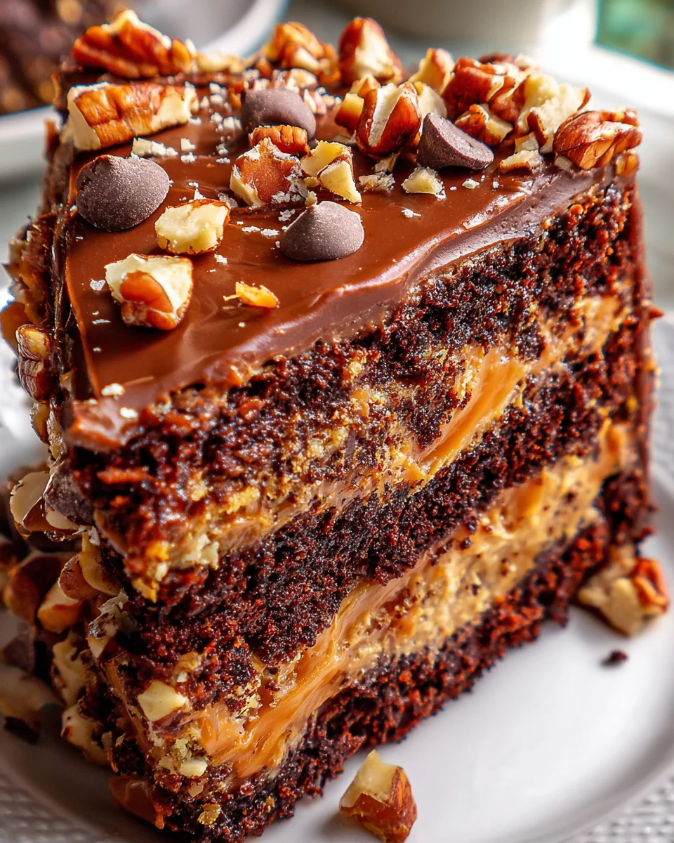 Turtle Caramel Cake 24 Turtle