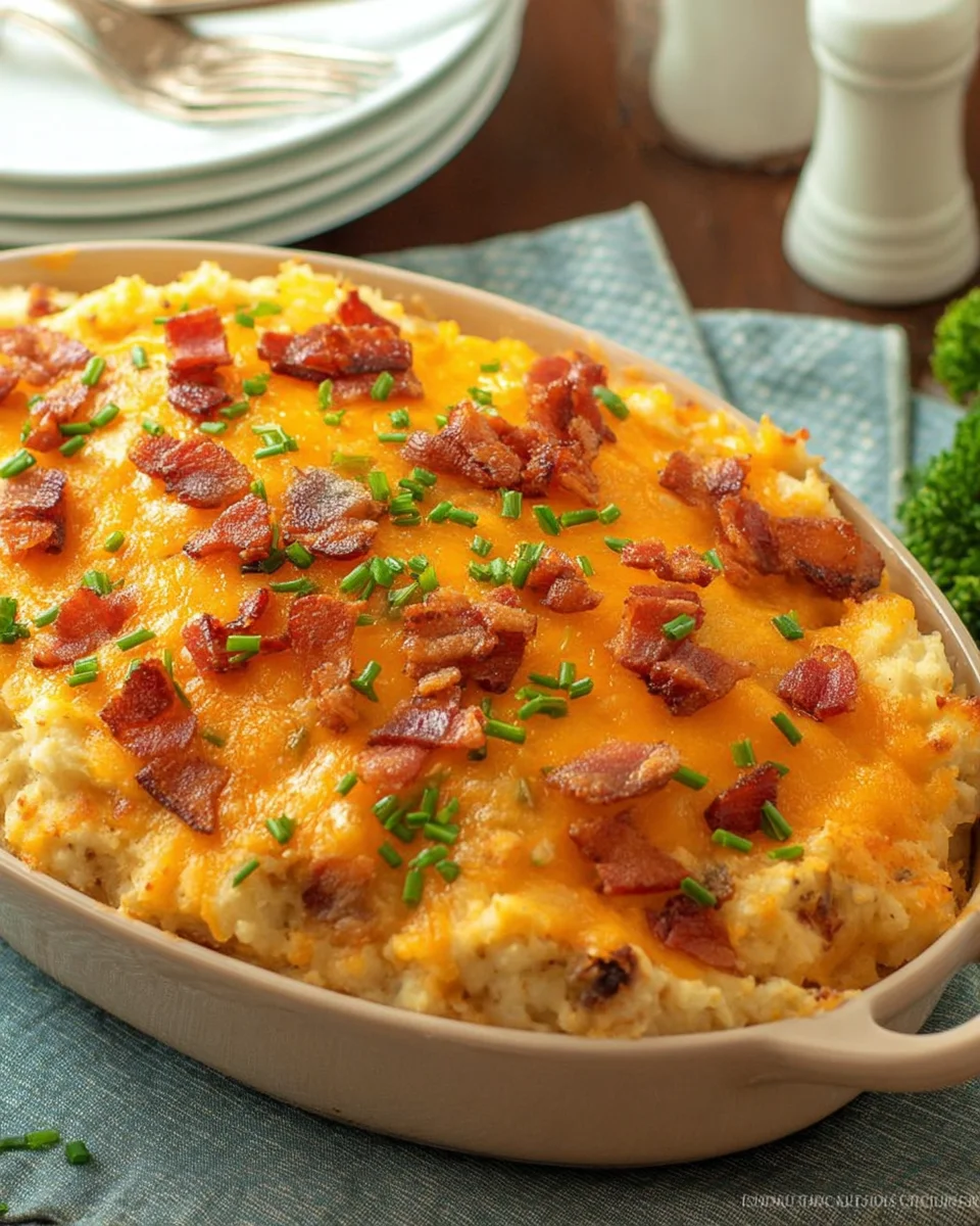 Twice Baked Potato Casserole