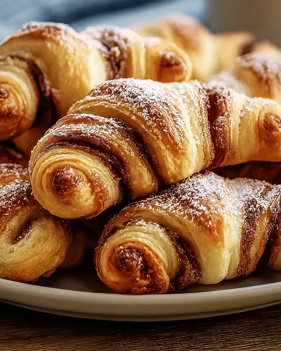 Warm Cinnamon Crescent Twists 18 Warm