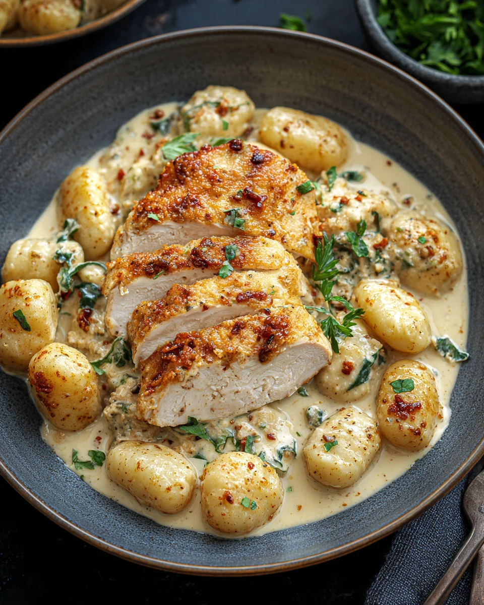 Asiago Chicken Gnocchi 16 Asiago