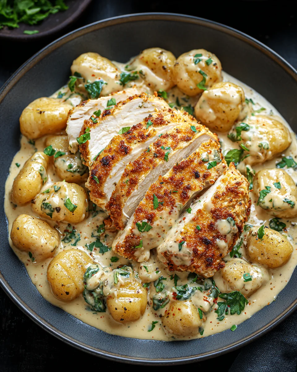 Asiago Chicken Gnocchi 17 Asiago