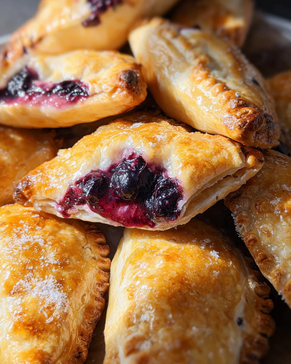 Blueberry Lemon Hand Pies 19 Blueberry
