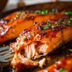 Bourbon Glazed Salmon