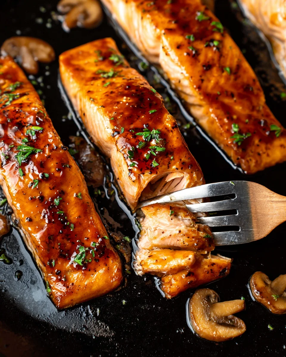 Brown Sugar Glazed Salmon