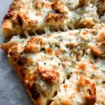 Chicken Alfredo Pizza