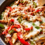 Chicken Cheesesteak Skillet
