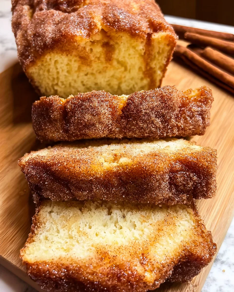 Cinnamon Sugar Donut Bread