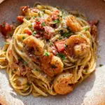 Creamy Cajun Shrimp pasta