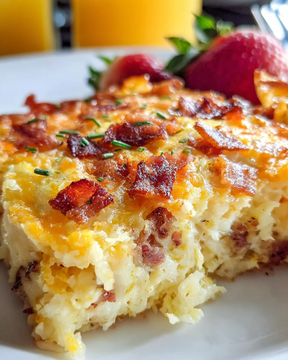 Easy Hash Brown Breakfast Casserole