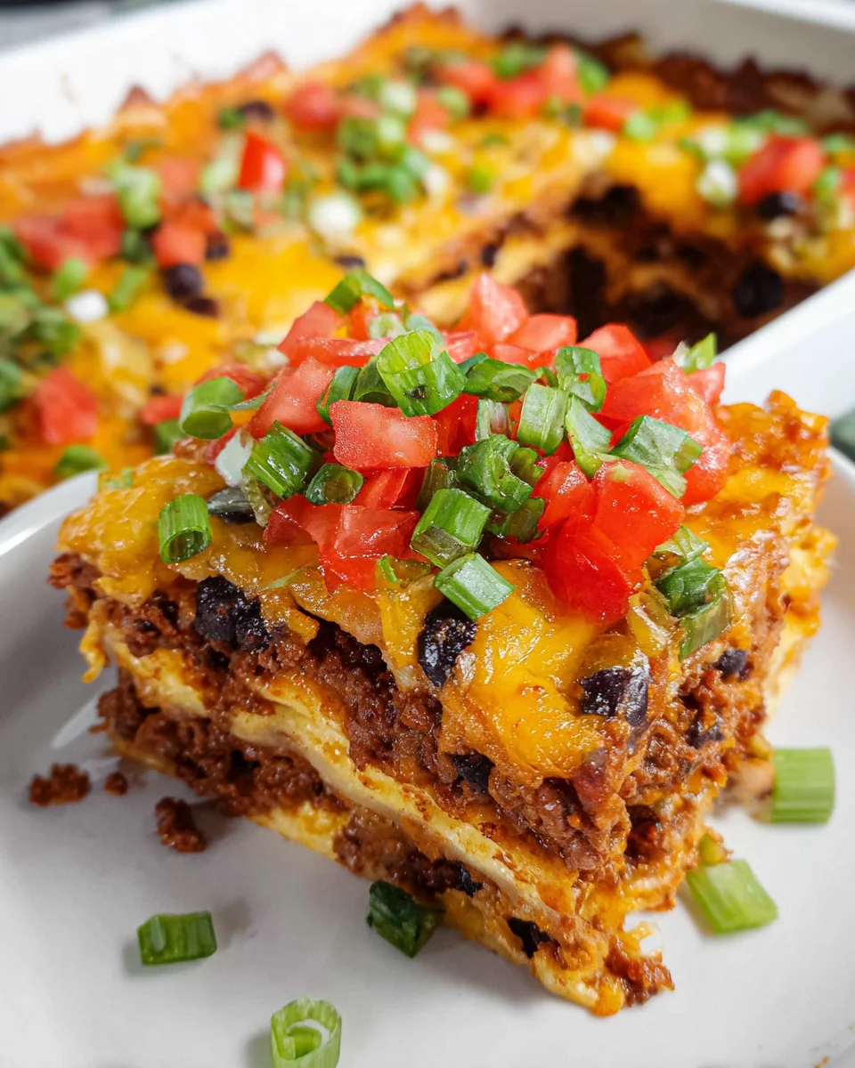 Easy Mexican Lasagna