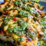 Grilled Salsa Verde Pepper Jack Chicken