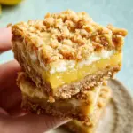 Lemon Oatmeal Crumble Bars