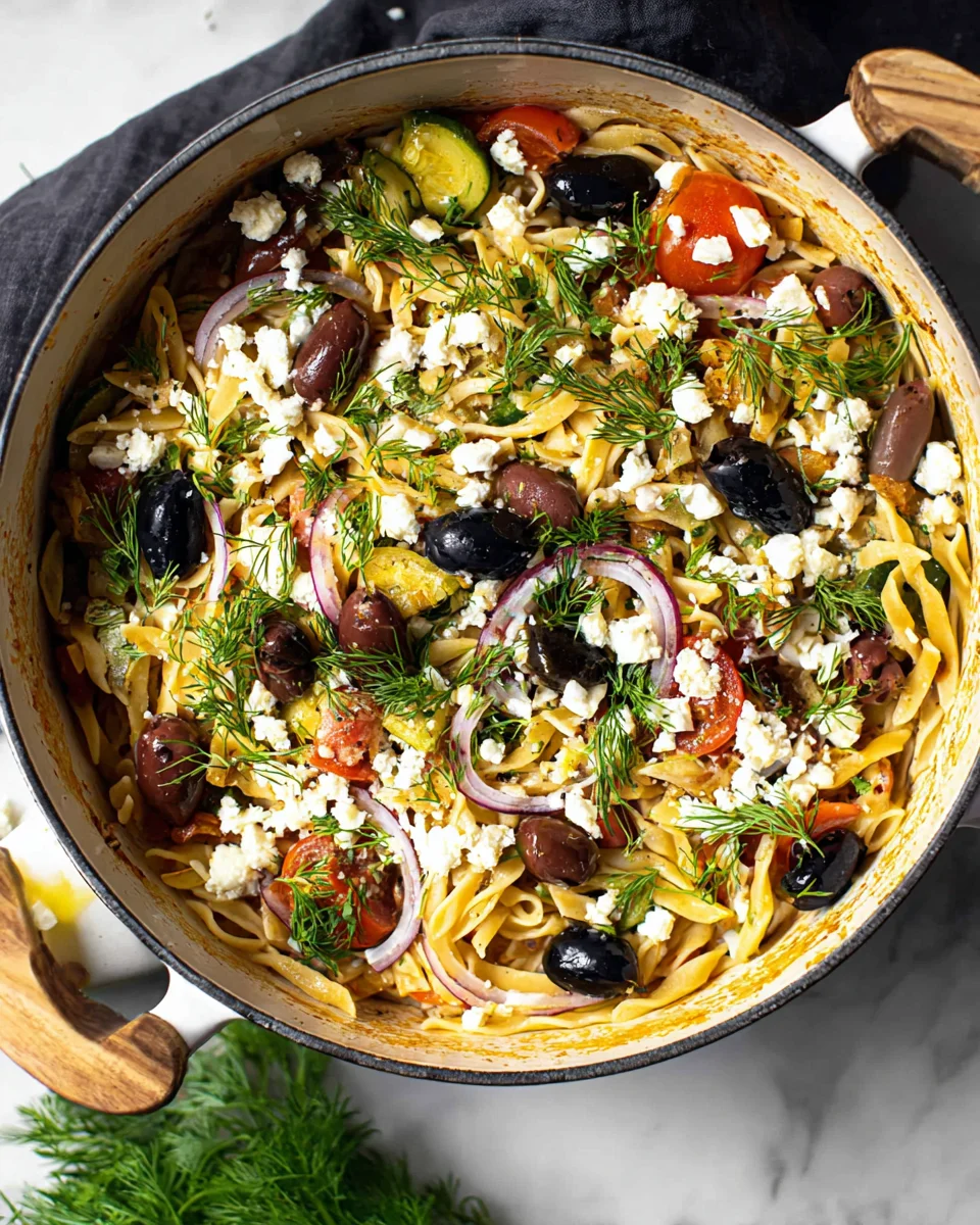 Mediterranean One Pot Pasta 21 Mediterranean