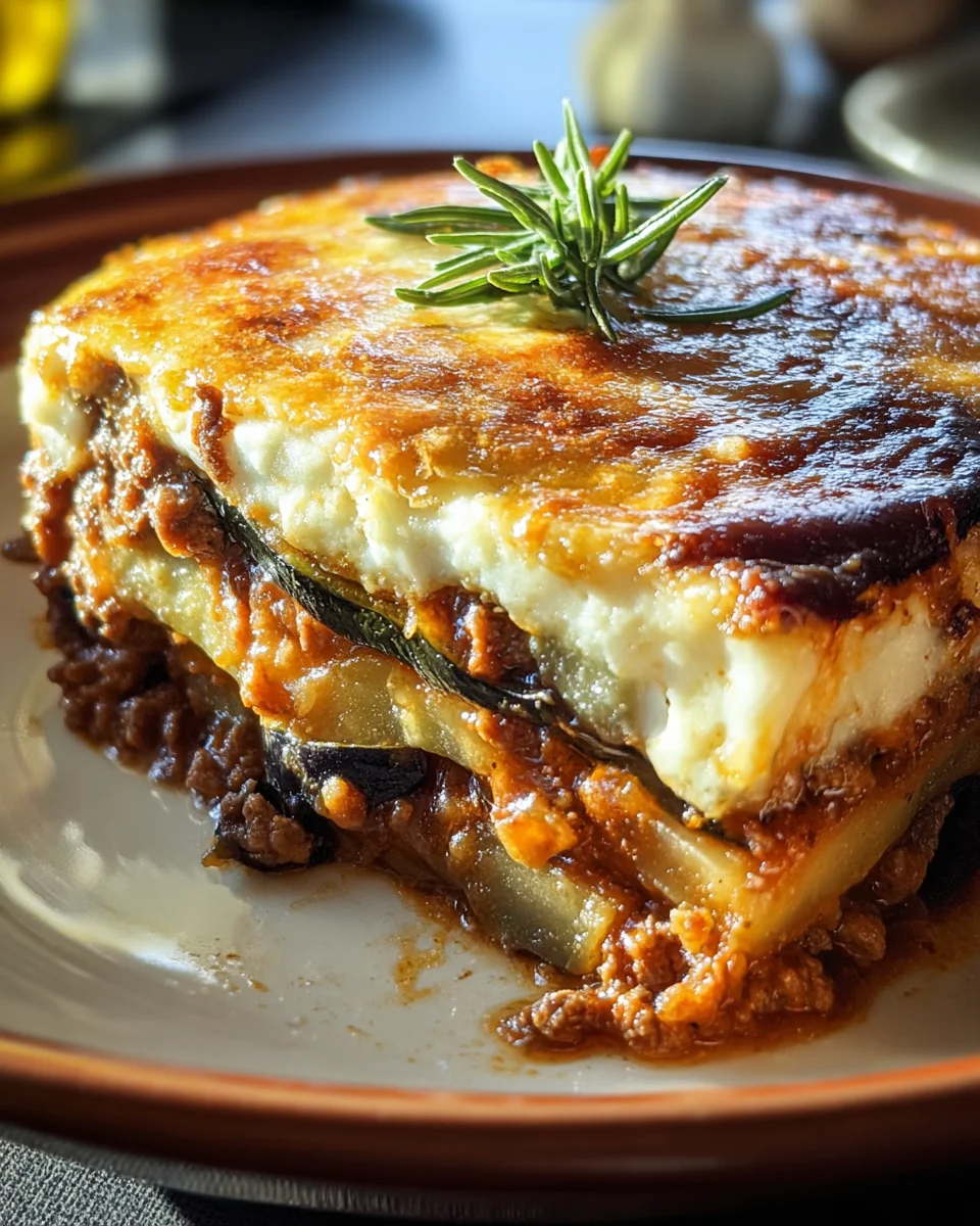 Outrageously Delicious Greek Moussaka